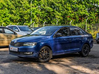 2019 Skoda Rapid I Рестайлинг, синий, 1160000 рублей, вид 1