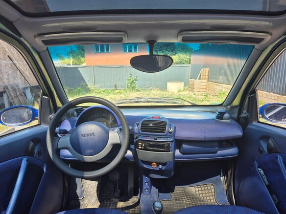 2000 Smart Fortwo City-Coupe I, чёрный - вид 11