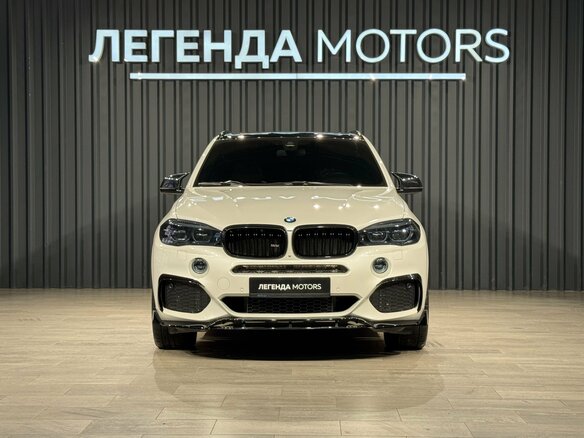 2016 BMW X5 40d III (F15), белый, 4840000 рублей - вид 1