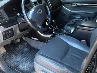 2005 Toyota Land Cruiser Prado 5-speed 120 Series, чёрный, 1550000 рублей, вид 5