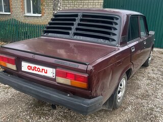 2006 Lada (ВАЗ) 2107, пурпурный, 125000 рублей, вид 4