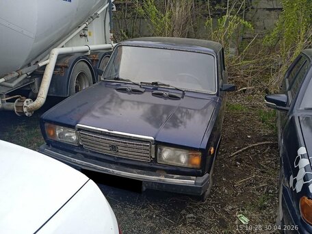 2011 Lada (ВАЗ) 2107, синий, 129000 рублей, вид 1