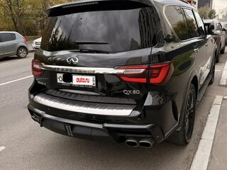 2019 Infiniti QX80 I Рестайлинг 2, чёрный, 6300000 рублей, вид 3