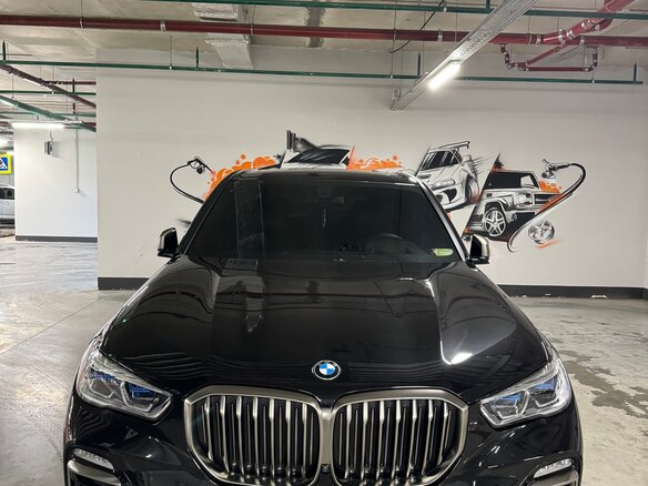 2019 BMW X5 M50d IV (G05/G18), чёрный - вид 4