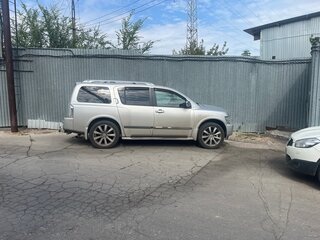 2008 Infiniti QX56 I Рестайлинг, серебристый, 820000 рублей, вид 2