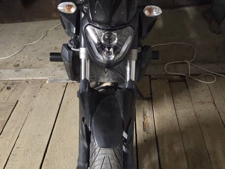 2017 Yamaha MT-07 (FZ-07), чёрный, 800000 рублей, вид 4