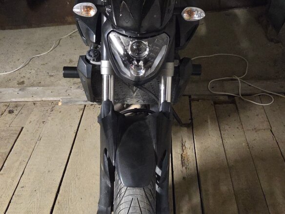2017 Yamaha MT-07 (FZ-07), чёрный, 775000 рублей - вид 3