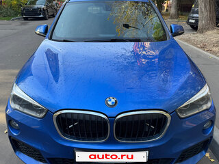 2018 BMW X1 20i xDrive II (F48), синий, 2250000 рублей, вид 3