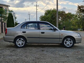 2007 Hyundai Accent ТагАЗ II, бежевый, 450000 рублей, вид 3