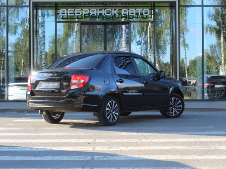 2022 Lada (ВАЗ) Granta I Рестайлинг, чёрный, 830000 рублей, вид 3