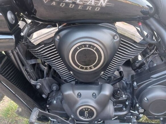 2014 Kawasaki VN1700 Vulcan, чёрный, 750000 рублей - вид 5