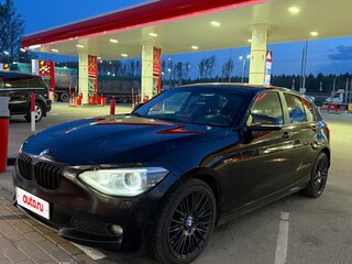 2013 BMW 1 серии 116i II (F20/F21), чёрный, 850000 рублей, вид 1