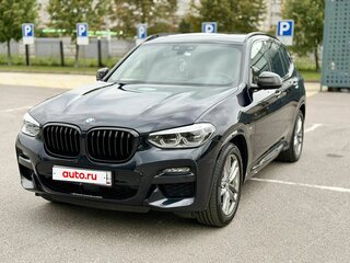 2021 BMW X3 20i xDrive III (G01), синий, 4490000 рублей, вид 2