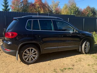 2013 Volkswagen Tiguan I Рестайлинг, чёрный, 1150000 рублей, вид 2