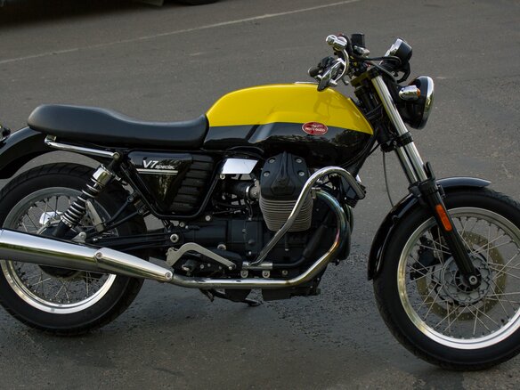 2013 Moto Guzzi V7 Spezial, жёлтый, 688000 рублей - вид 7