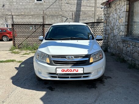 2013 Lada (ВАЗ) Granta I, белый, 399999 рублей, вид 3