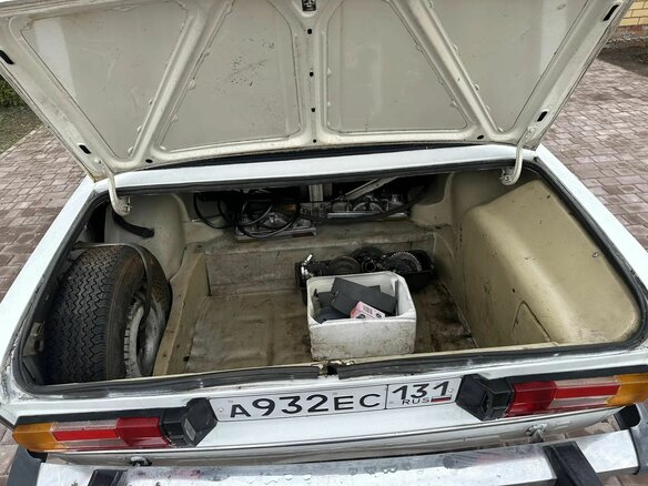 1987 Lada (ВАЗ) 2106, белый - вид 17