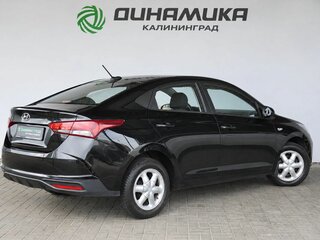 2021 Hyundai Solaris II Рестайлинг, чёрный, 1459000 рублей, вид 5