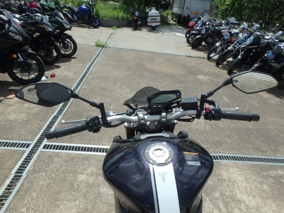 2016 Yamaha MT-09 (FZ-09), фиолетовый - вид 12