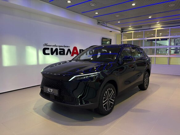 2026 Omoda C7, чёрный - вид 3