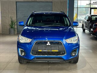 2014 Mitsubishi ASX I Рестайлинг, синий, 1185000 рублей, вид 2