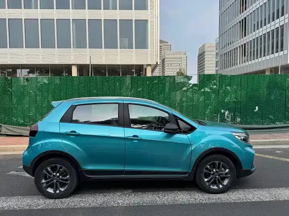 2022 Geely Vision X3 Pro, голубой - вид 2