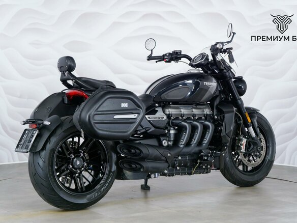 2021 Triumph Rocket 3, чёрный, 1949000 рублей - вид 5