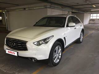2017 Infiniti QX70, белый, 2950000 рублей, вид 1