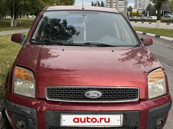 2007 Ford Fusion I Рестайлинг, красный, 375000 рублей