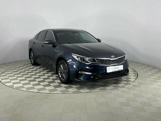 2018 Kia Optima IV Рестайлинг, синий, 1485000 рублей, вид 3