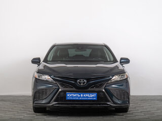 2021 Toyota Camry US Market VIII (XV70) Рестайлинг, синий, 2959000 рублей, вид 3