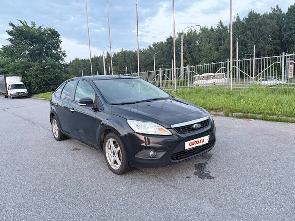 2008 Ford Focus II Рестайлинг, чёрный, 360000 рублей - вид 5