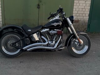 2010 Harley-Davidson Fat Boy, чёрный, 735000 рублей, вид 1
