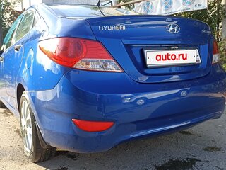 2013 Hyundai Solaris I, синий, 670000 рублей, вид 2