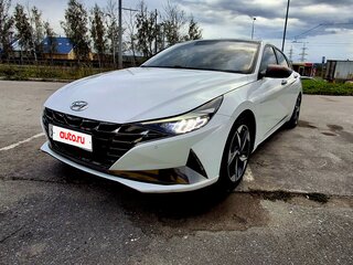 2022 Hyundai Elantra VII (CN7), белый, 1900000 рублей, вид 1