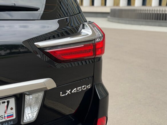 2016 Lexus LX 450d III Рестайлинг 2, чёрный - вид 11