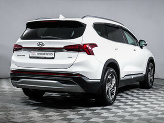 2021 Hyundai Santa Fe IV Рестайлинг, белый, 3700000 рублей, вид 5
