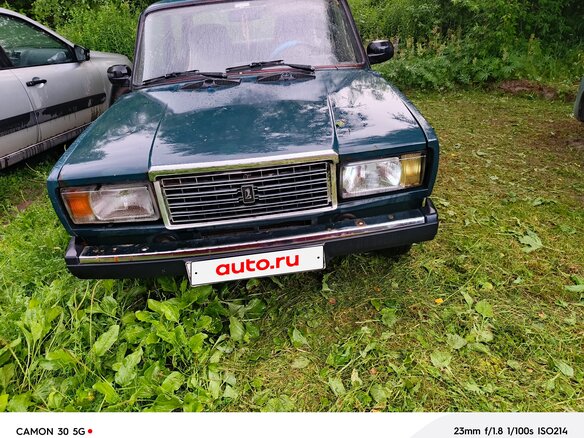 2000 Lada (ВАЗ) 2107, синий, 50000 рублей - вид 1