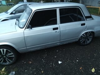 2011 Lada (ВАЗ) 2107, серебристый, 160000 рублей, вид 5