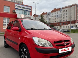 2007 Hyundai Getz I Рестайлинг, красный, 310000 рублей, вид 5