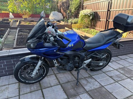 2005 Yamaha FZ6, синий, 350000 рублей, вид 4