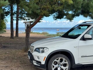 2009 BMW X5 35d II (E70), белый, 2150000 рублей, вид 2