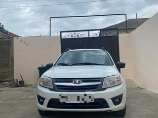 2015 Lada (ВАЗ) Granta I, белый, 395000 рублей, вид 2