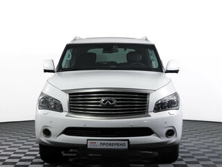 2014 Infiniti QX80 I, белый, 1744000 рублей, вид 2
