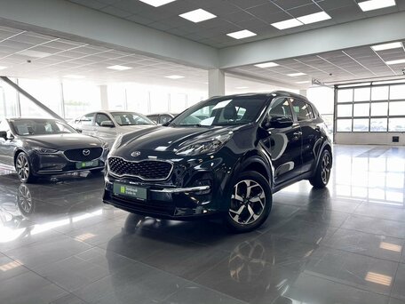 2018 Kia Sportage IV Рестайлинг, чёрный, 1945000 рублей, вид 1