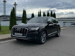 2021 Audi Q7 45 TDI II (4M) Рестайлинг, коричневый, 7650000 рублей, вид 1