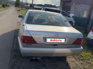 1993 Mercedes-Benz S-Класс 500 III (W140), серебристый, 500000 рублей, вид 4