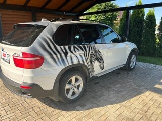 2008 BMW X5 30d II (E70), белый, 2500000 рублей, вид 2