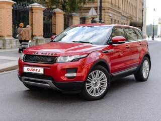 2013 Land Rover Range Rover Evoque 9-speed I, красный, 1990000 рублей, вид 3