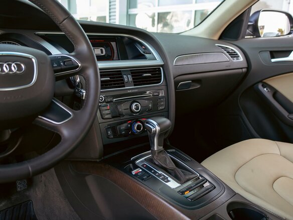 2015 Audi A4 IV (B8) Рестайлинг, чёрный, 1195000 рублей - вид 13